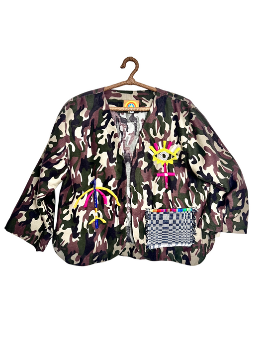 BOXY CAMO JACKET