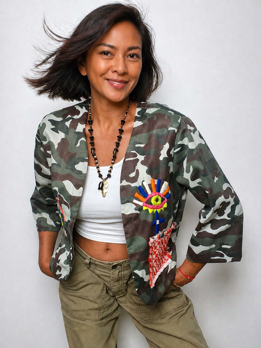 BOXY CAMO JACKET