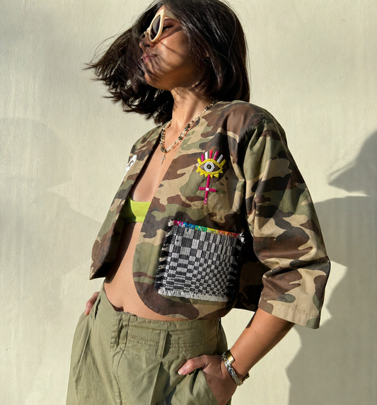 BOXY CAMO JACKET