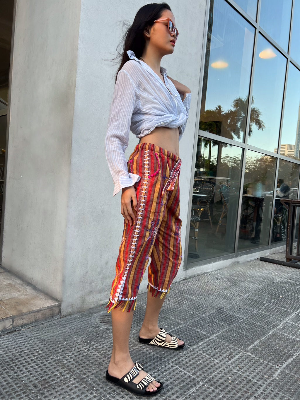 PLAY PANTS mustard red