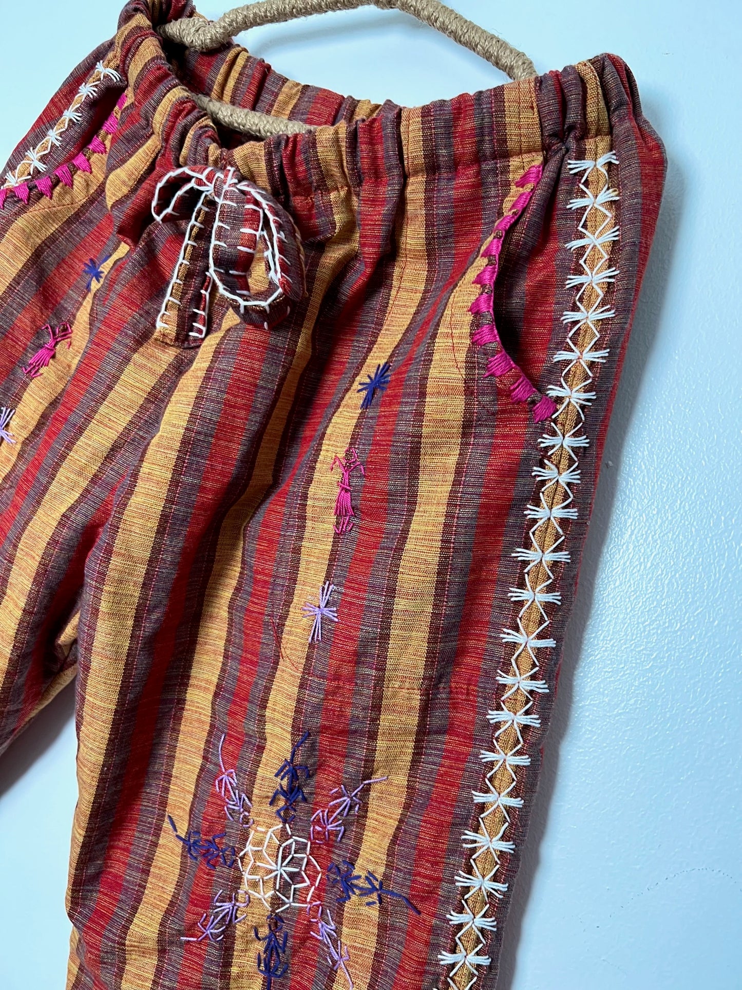 PLAY PANTS mustard red