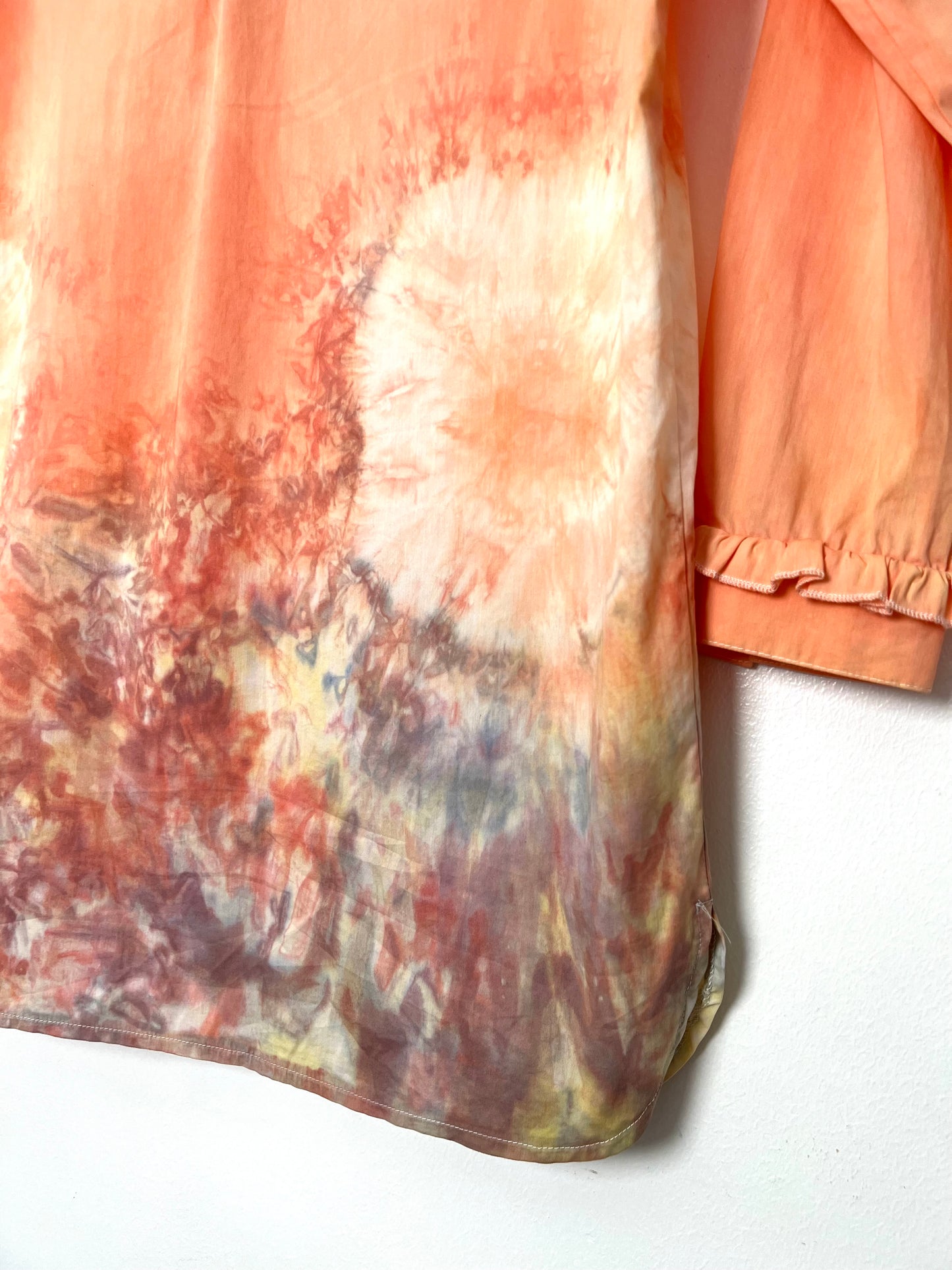 TRIZIA peach shirt/dress
