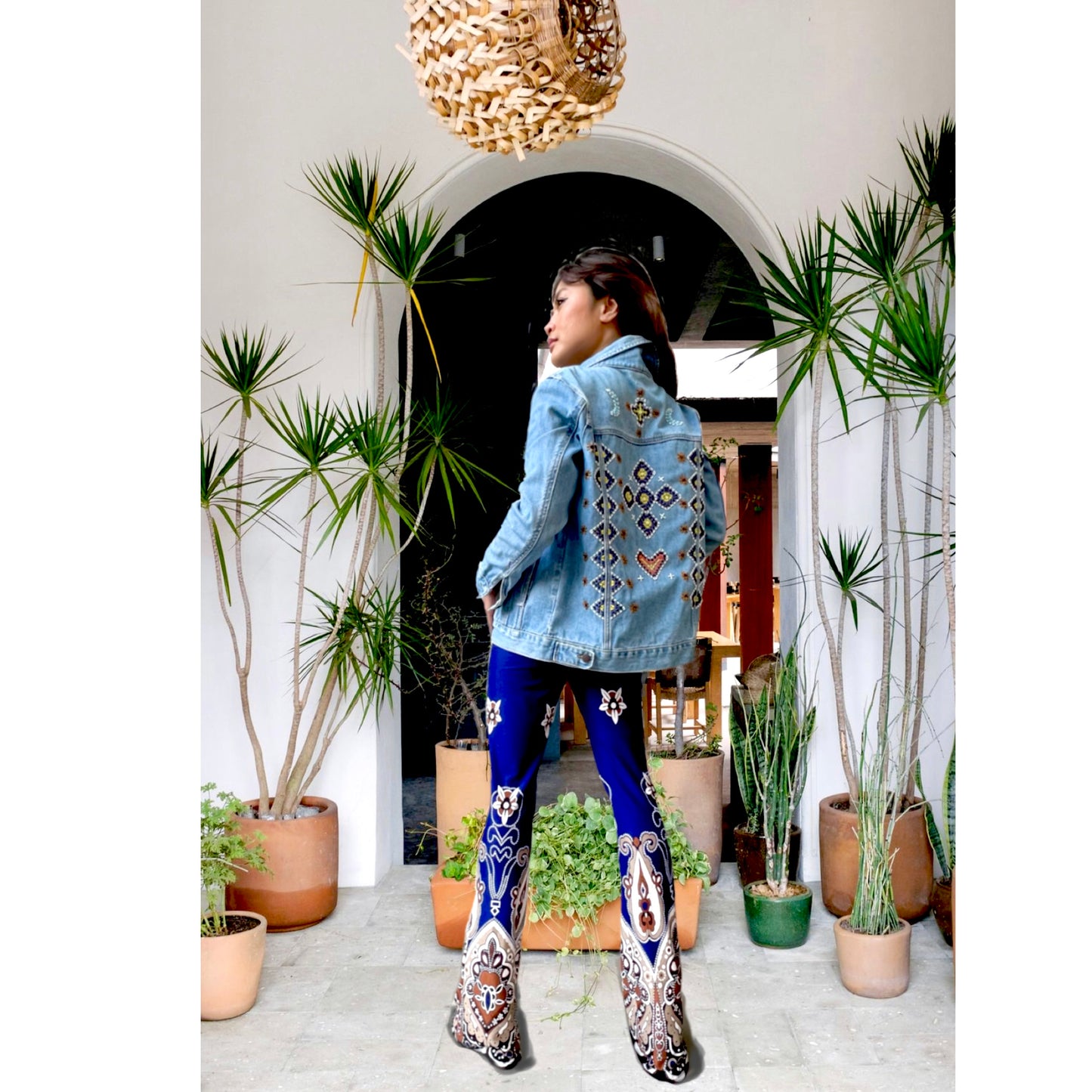 SAMPAGUITA Pants - blue